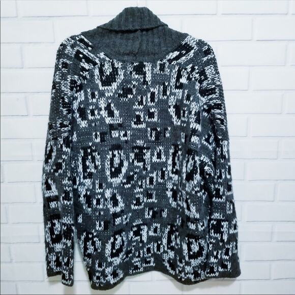 John + Jenn Wool Blend Open Oversized Cardigan - Picture 3 of 7